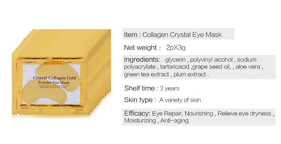 Gold Collagen Eye Mask