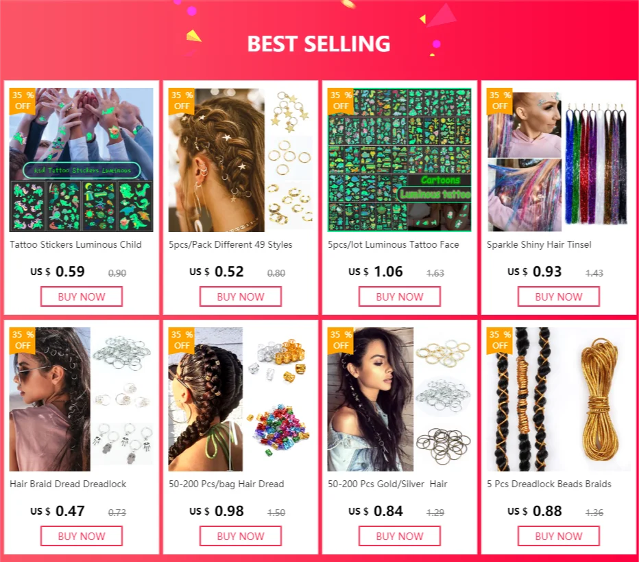 4pcs No Bend Seamless Hair Clips