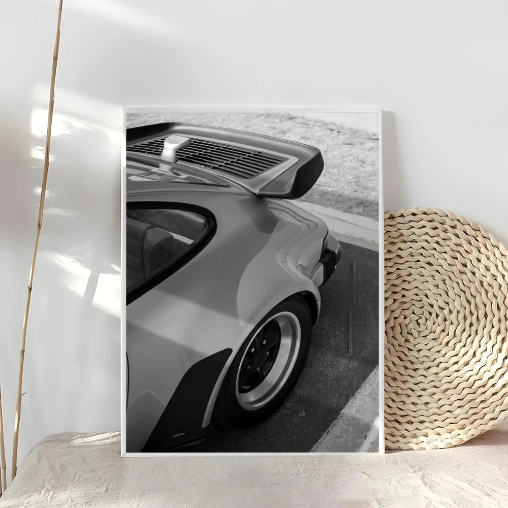 Black and White Luxury Poster
