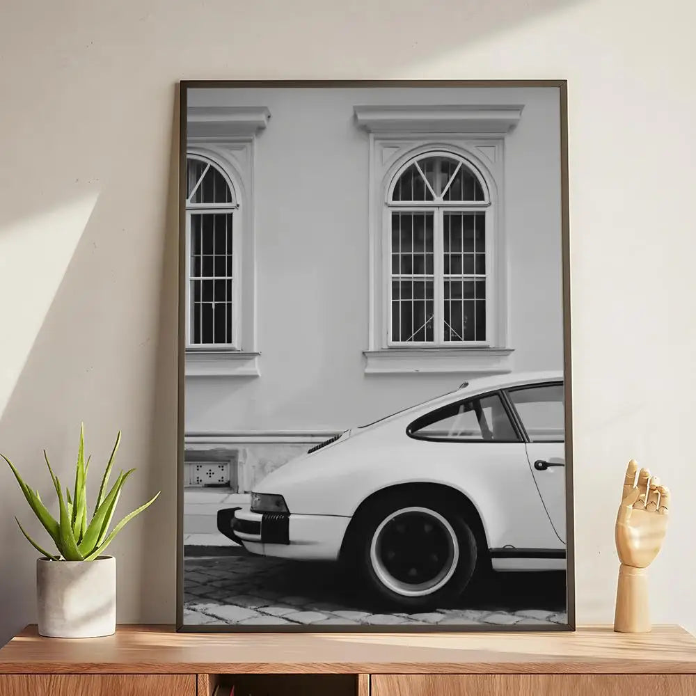 Black and White Luxury Poster