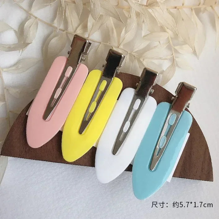 4pcs No Bend Seamless Hair Clips