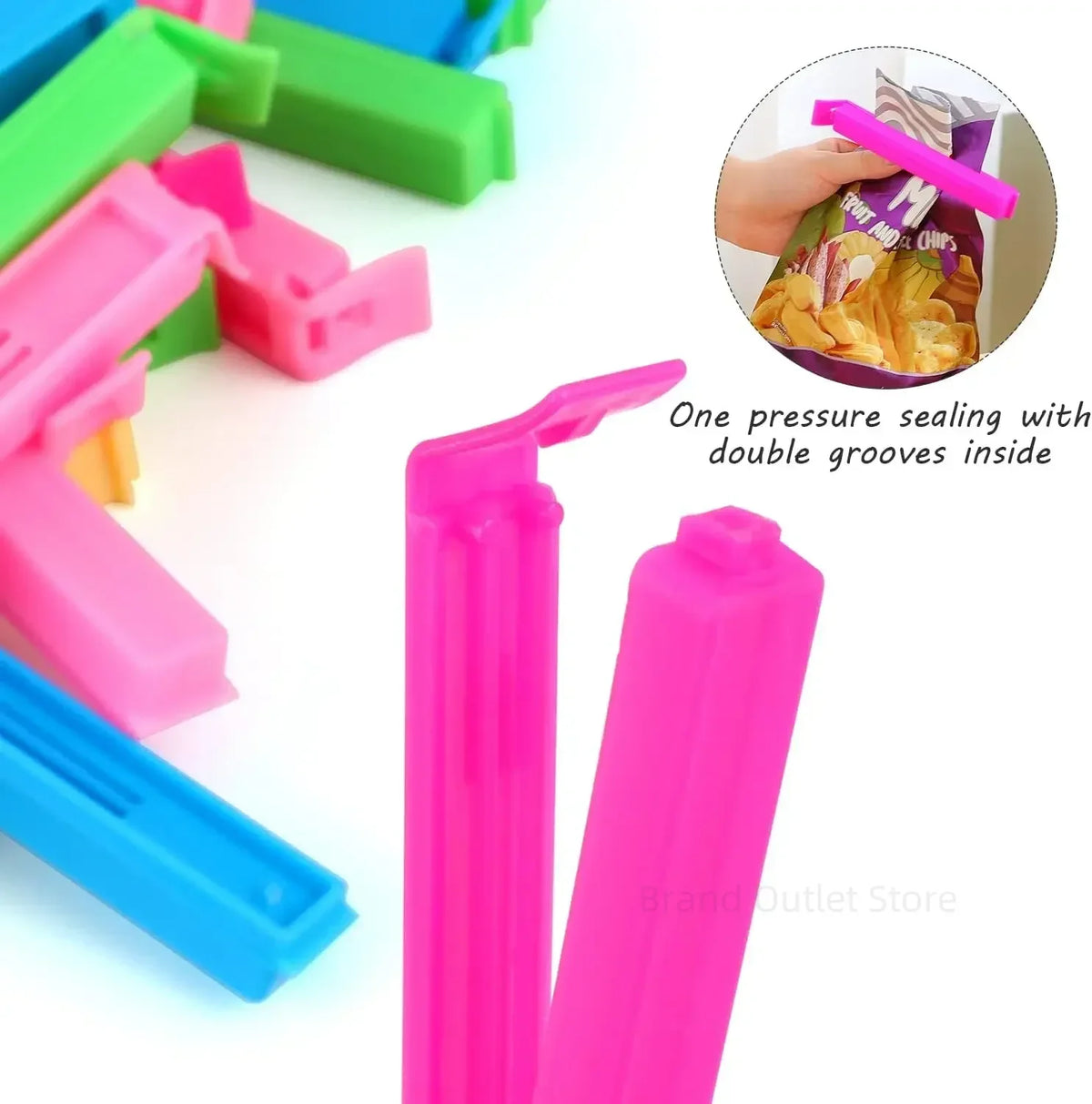 5/10/20PCS Kitchen Storage Food Clamp