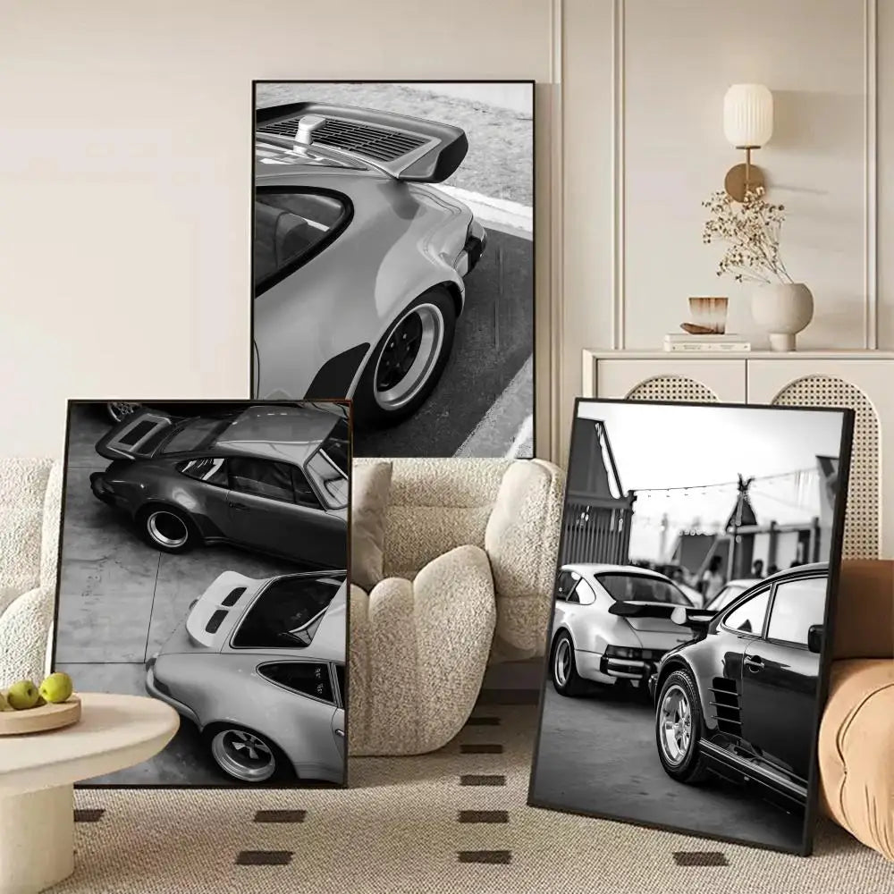 Black and White Luxury Poster