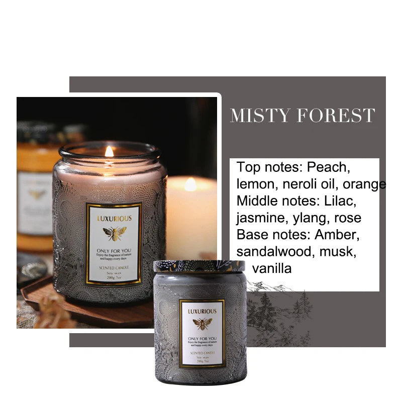 Natural Aromatic Candles