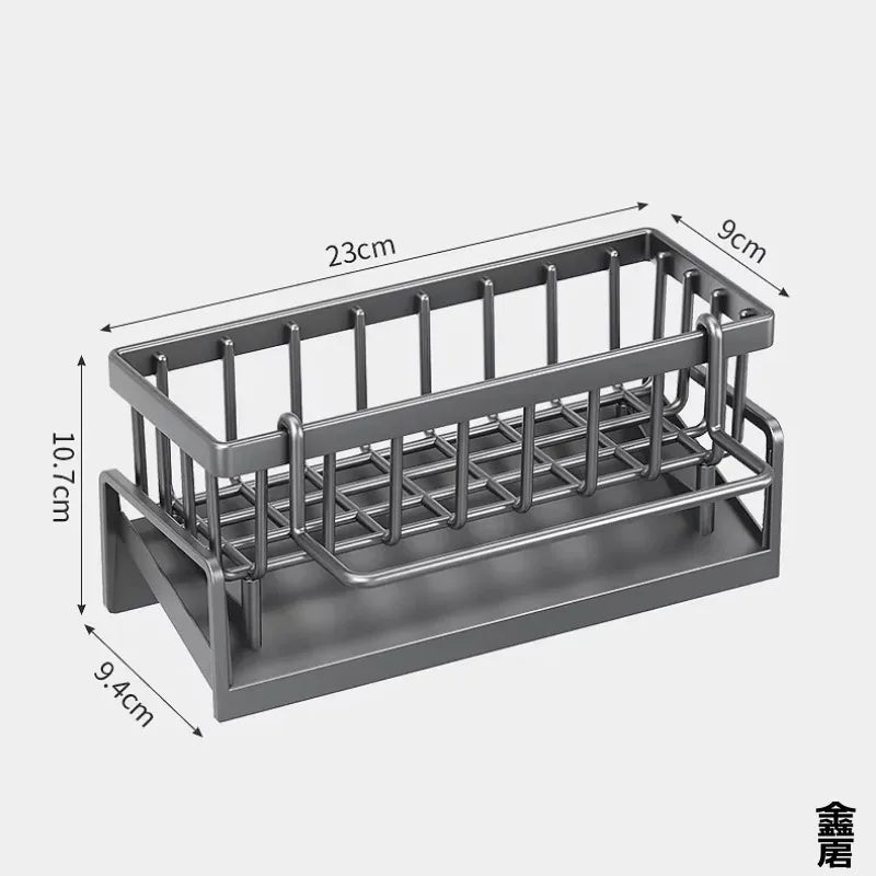 Compact Tap-Mounted Spice Shelf – Sink Organizer