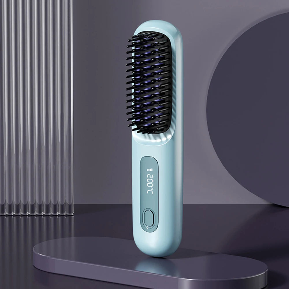 Electric Wireless Hair Straightener
