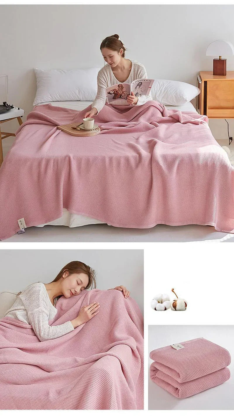 Cotton Blanket for Bed