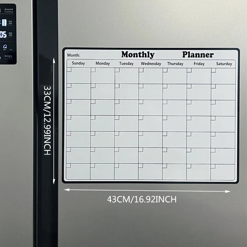 Magnetic Refrigerator Calendar