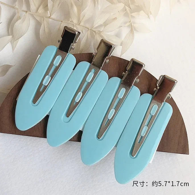 4pcs No Bend Seamless Hair Clips