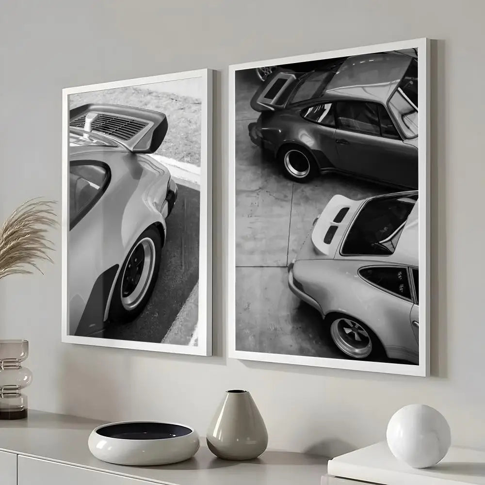 Black and White Luxury Poster