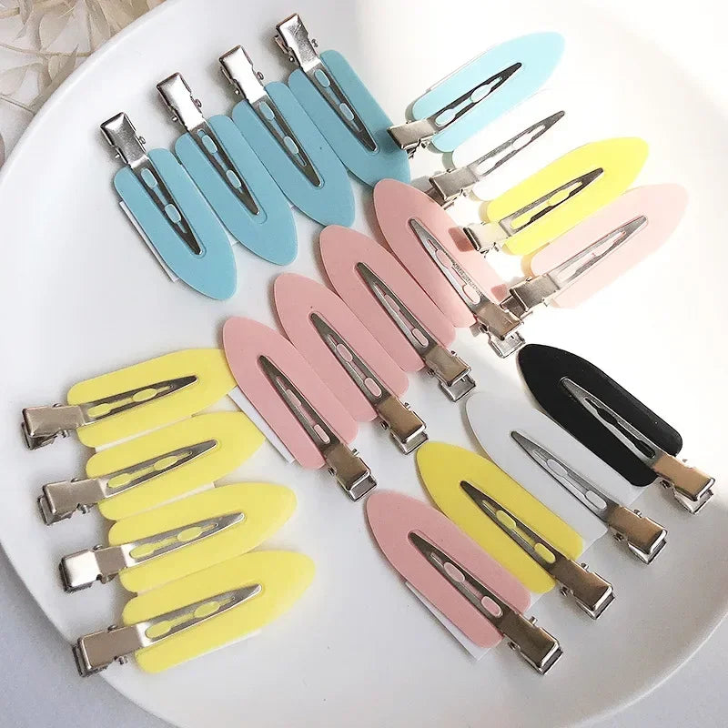 4pcs No Bend Seamless Hair Clips