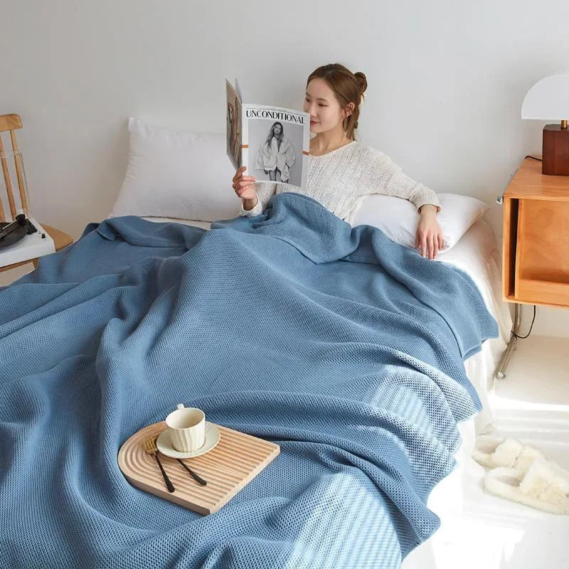 Cotton Blanket for Bed