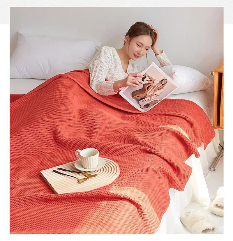 Cotton Blanket for Bed