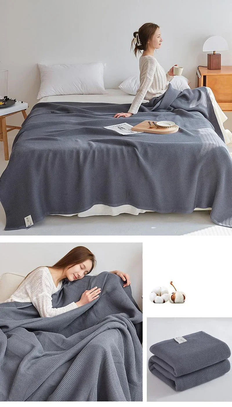 Cotton Blanket for Bed