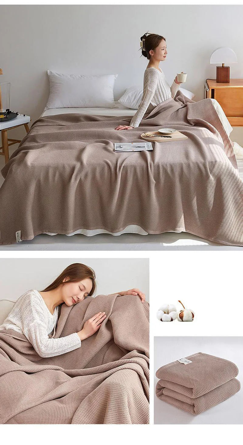 Cotton Blanket for Bed