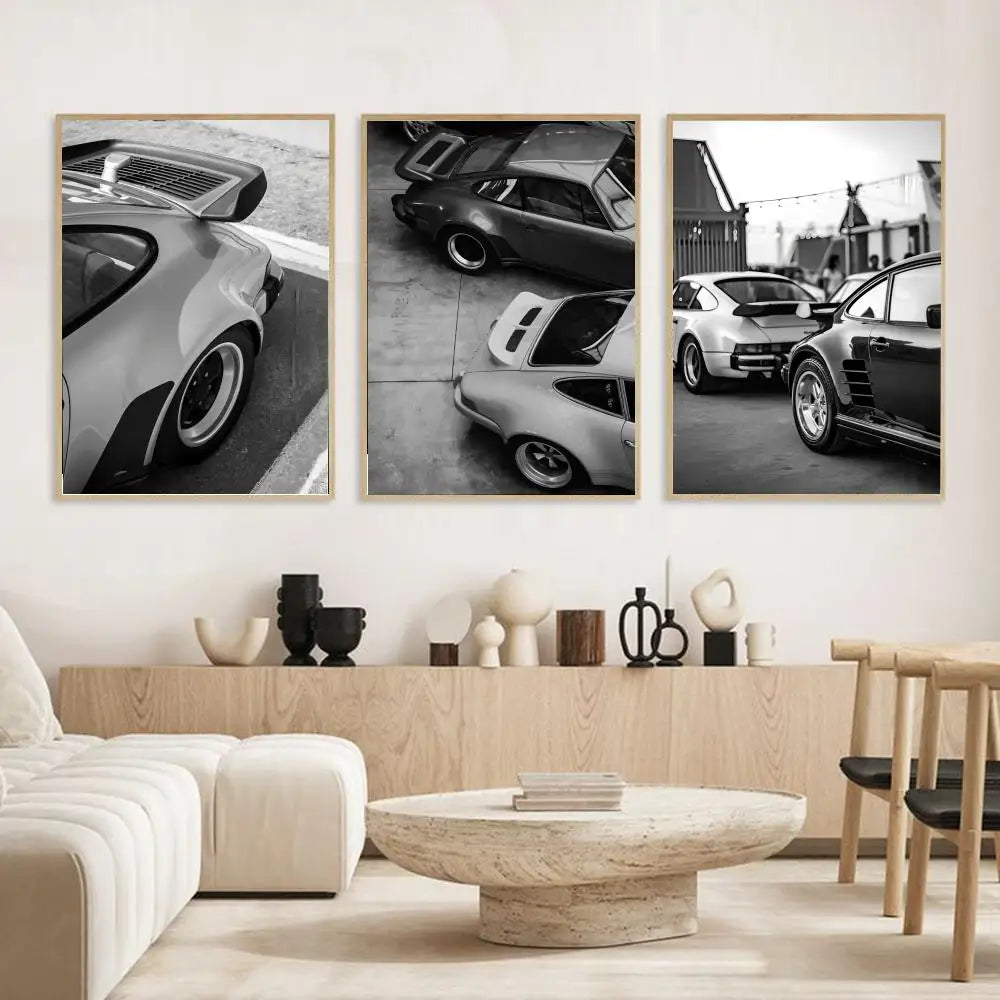 Black and White Luxury Poster