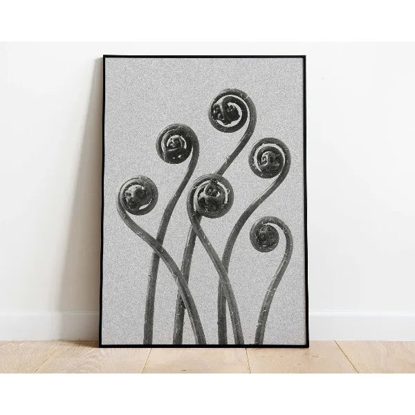 Stylish Fashion Black and White Poster