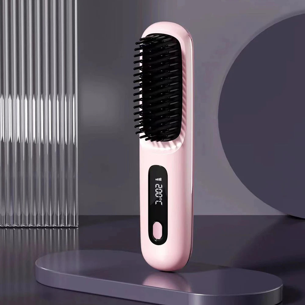 Electric Wireless Hair Straightener