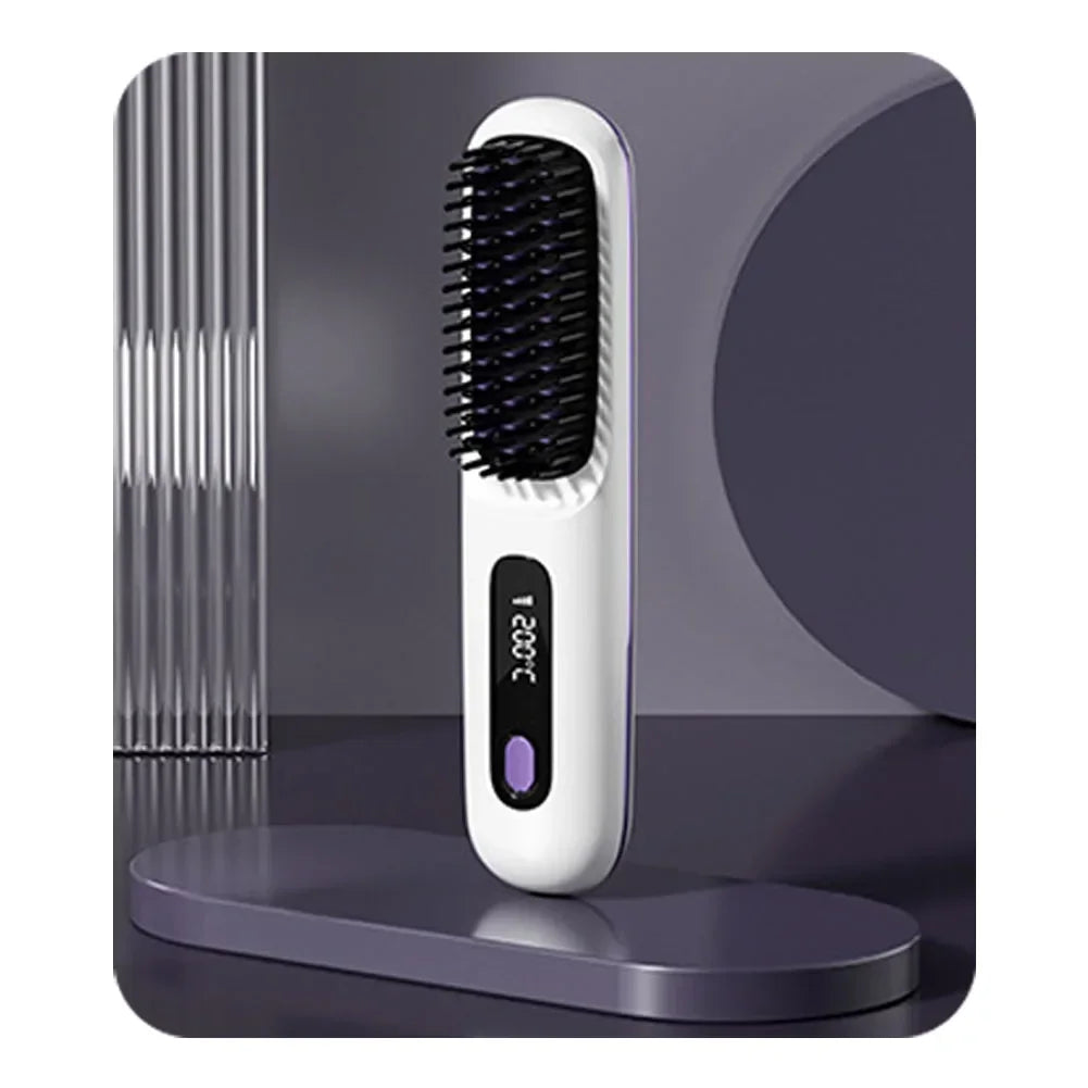 Electric Wireless Hair Straightener
