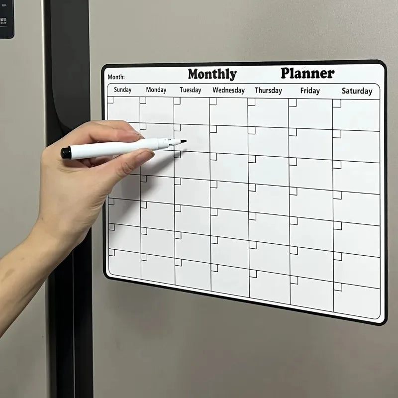 Magnetic Refrigerator Calendar