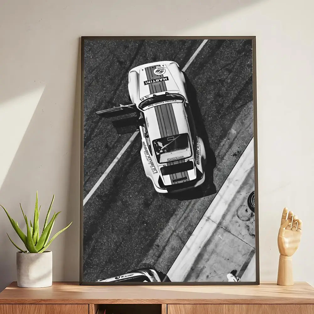 Black and White Luxury Poster