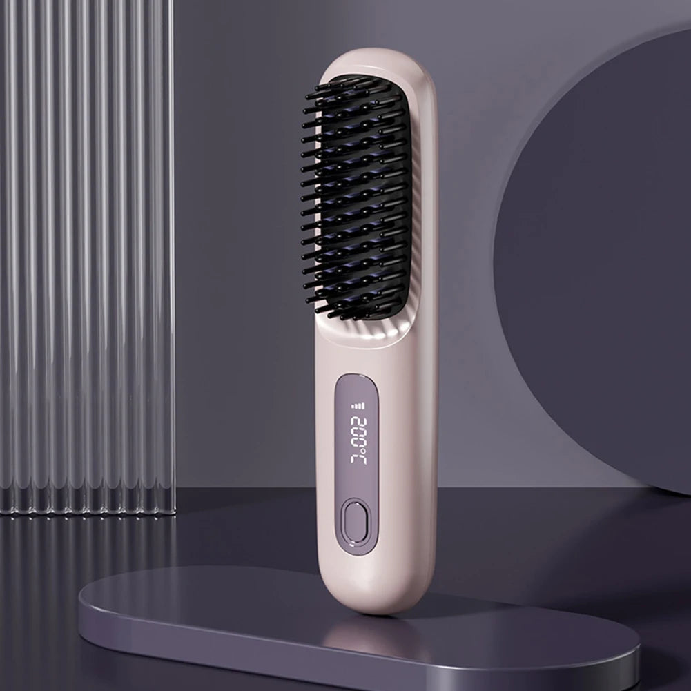 Electric Wireless Hair Straightener