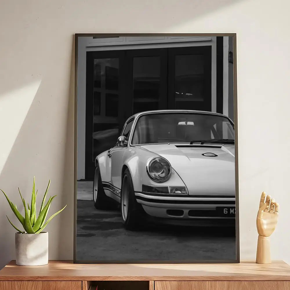 Black and White Luxury Poster