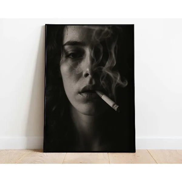 Stylish Fashion Black and White Poster