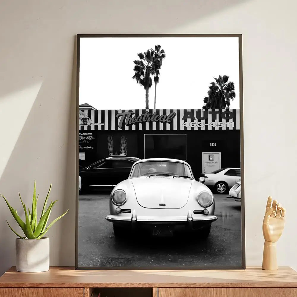 Black and White Luxury Poster