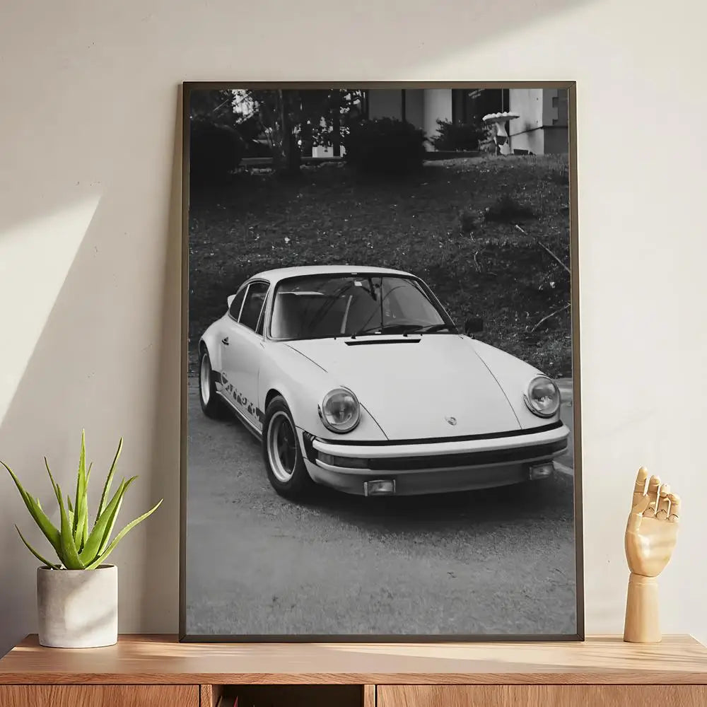Black and White Luxury Poster
