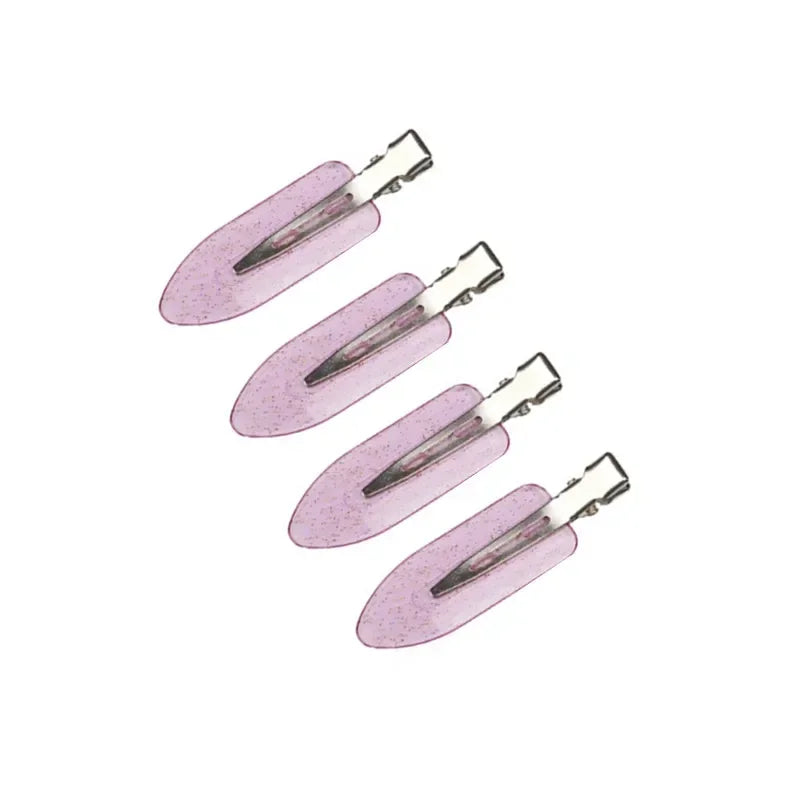 4pcs No Bend Seamless Hair Clips