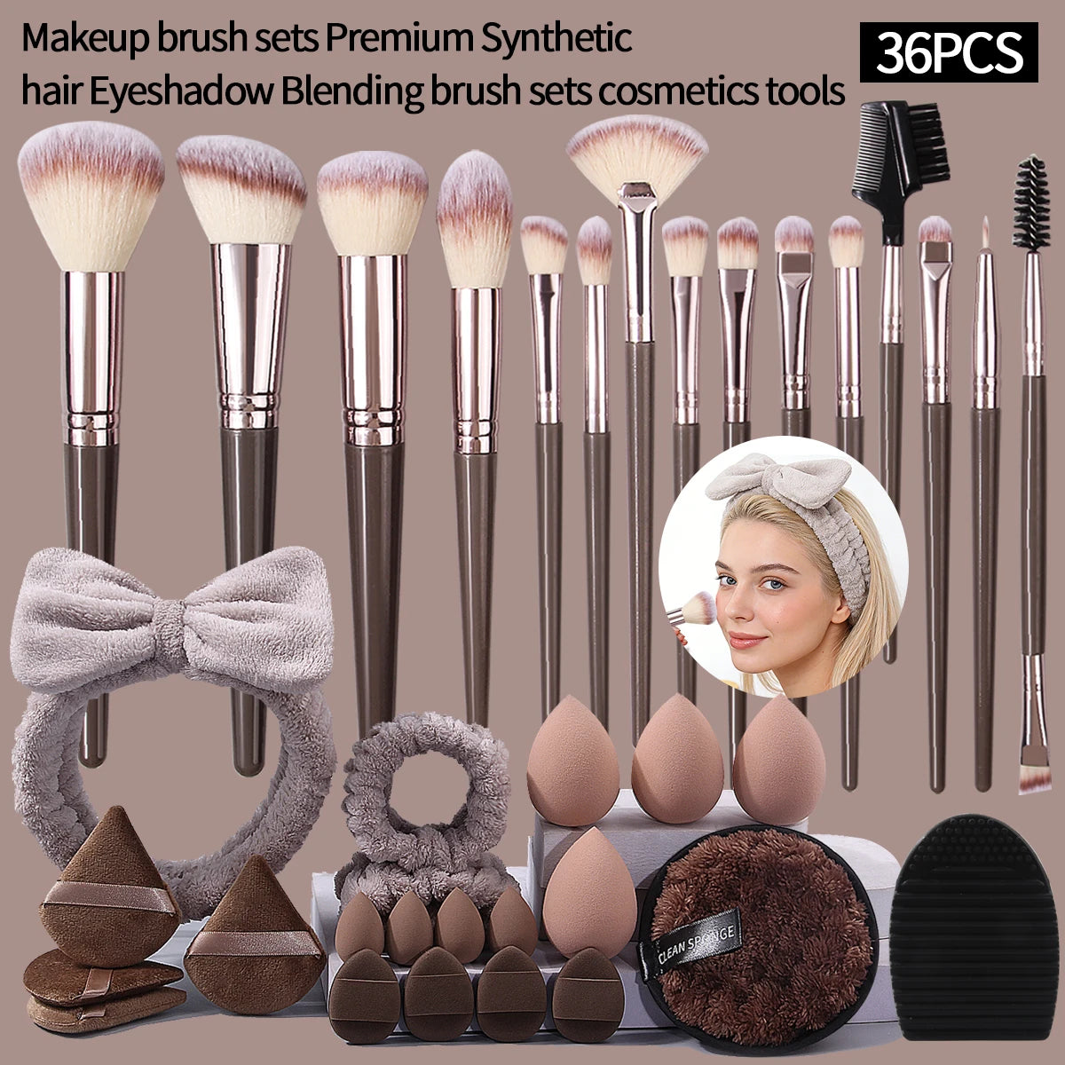 15PCS/20PCS/36PCS Makeup Brush