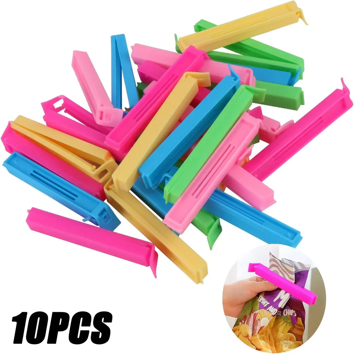 5/10/20PCS Kitchen Storage Food Clamp
