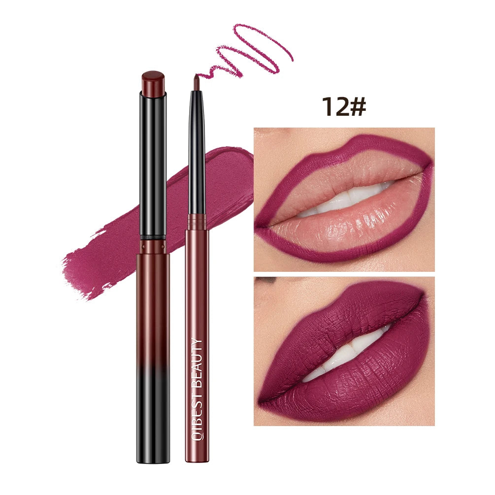 Lipstick/Lipliner 12 Coloros
