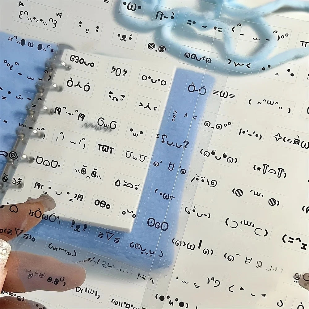10 Sheets of Adorable Hand-Drawn Stickers