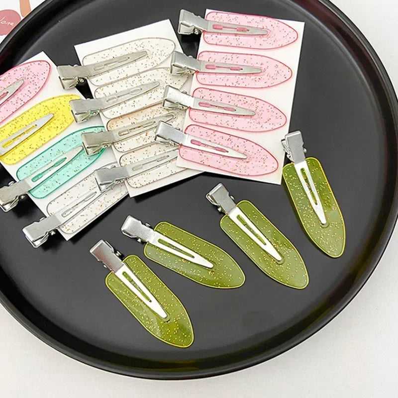 4pcs No Bend Seamless Hair Clips