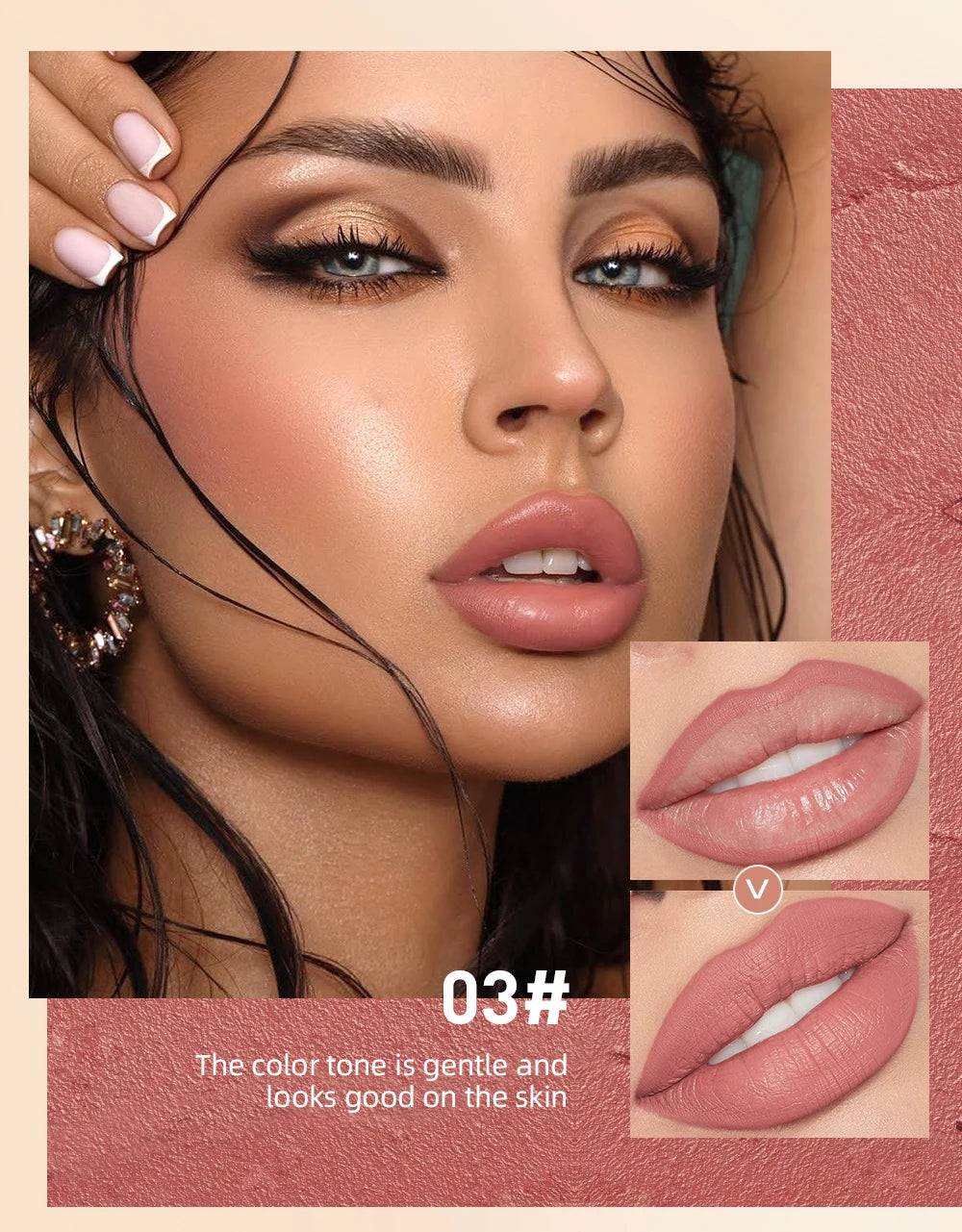 Lipstick/Lipliner 12 Coloros