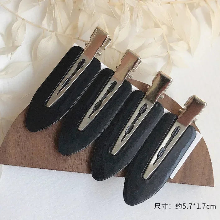 4pcs No Bend Seamless Hair Clips