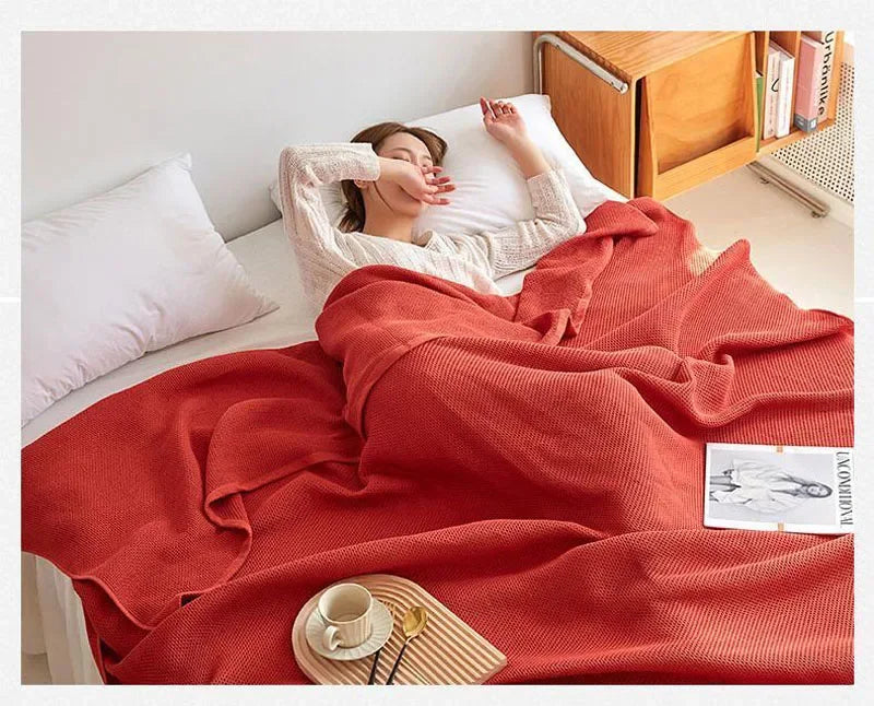 Cotton Blanket for Bed