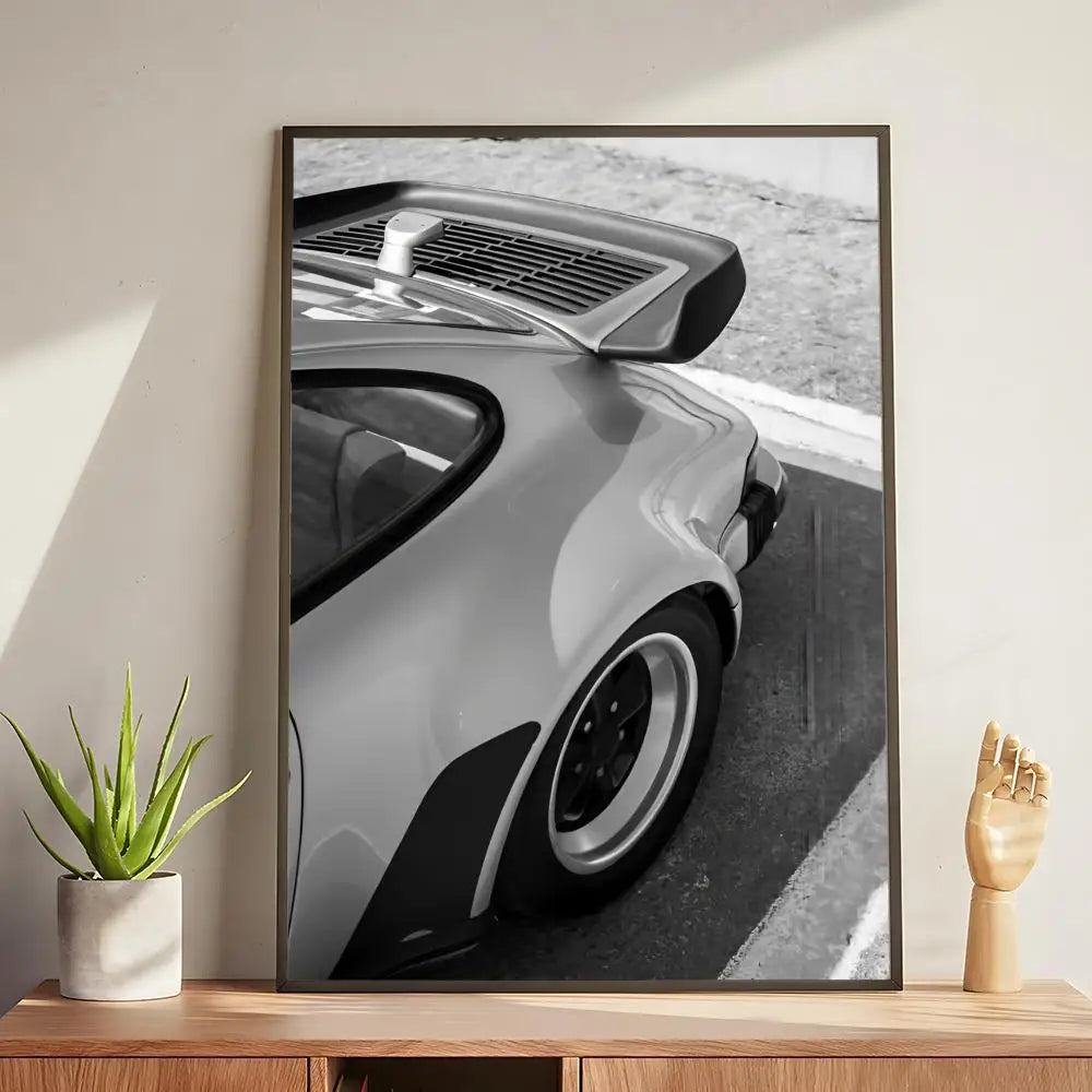 Black and White Luxury Poster