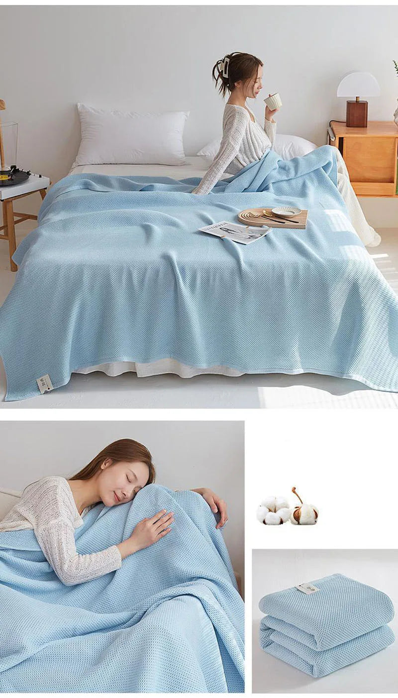 Cotton Blanket for Bed