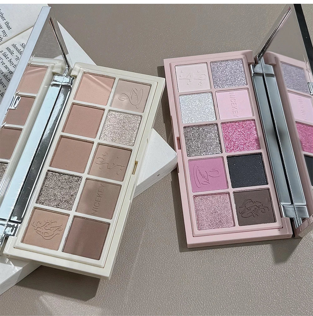 NICEKEY 10 Colors Eyeshadow Palette