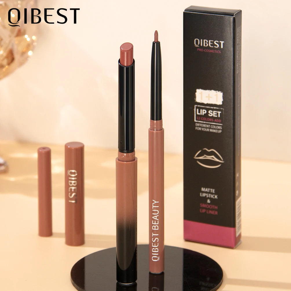 Lipstick/Lipliner 12 Coloros