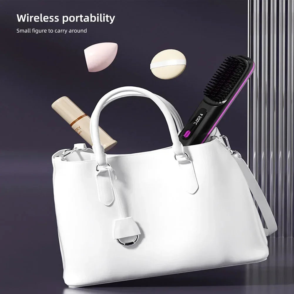 Electric Wireless Hair Straightener