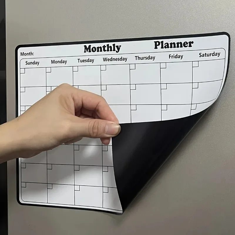 Magnetic Refrigerator Calendar