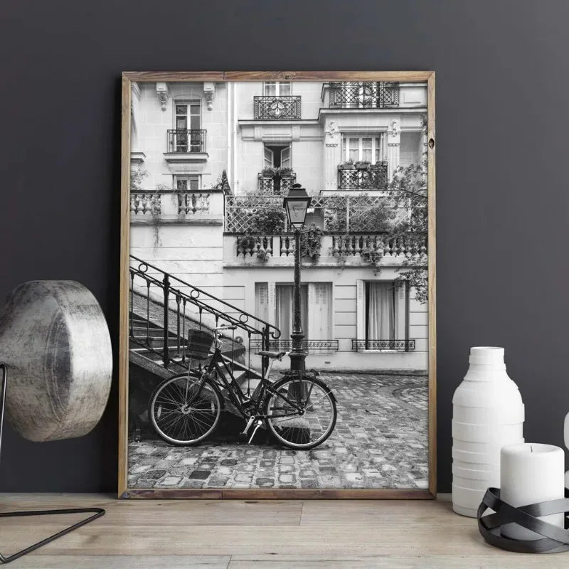 Stylish Fashion Black and White Poster