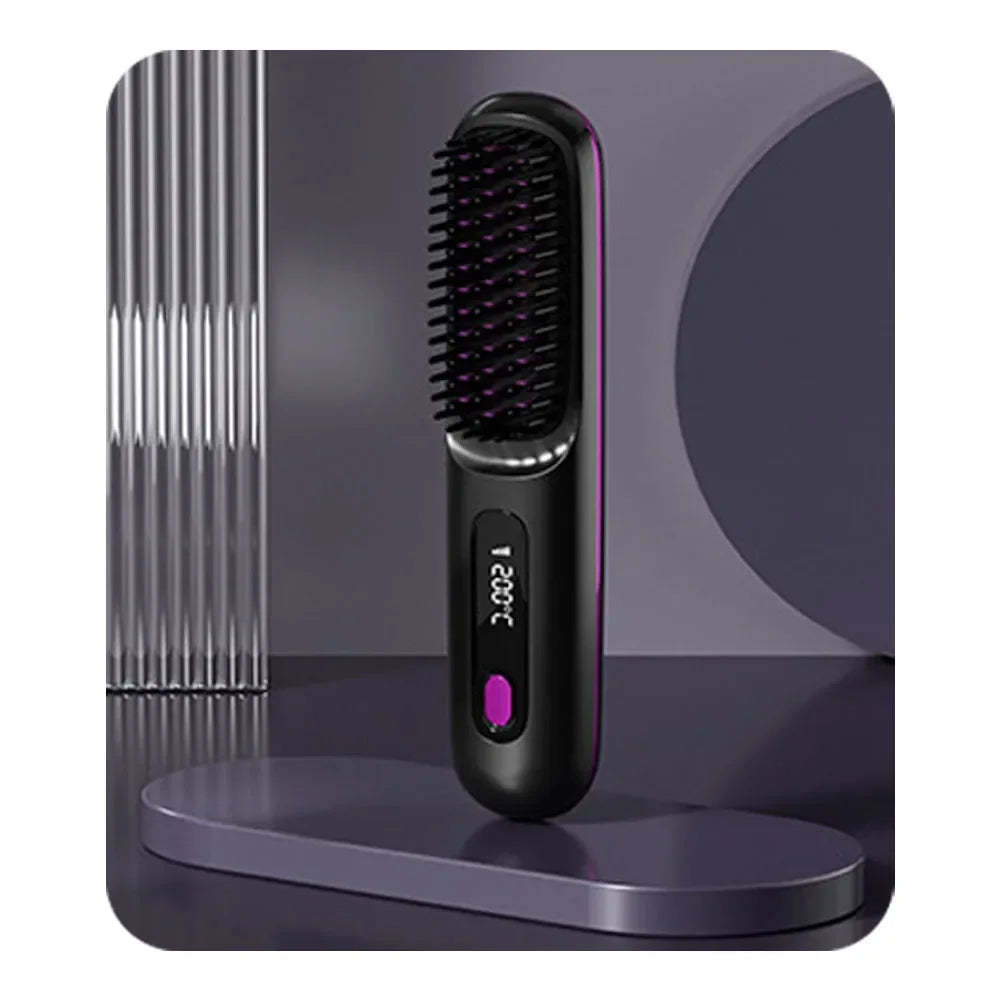 Electric Wireless Hair Straightener