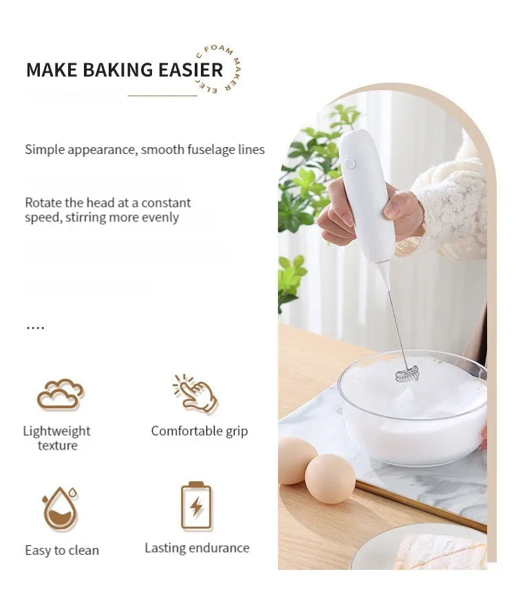 Battery Model Automatic Coffee Milk Mixer