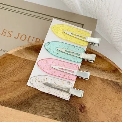4pcs No Bend Seamless Hair Clips