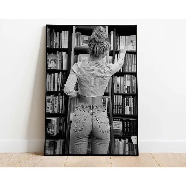 Stylish Fashion Black and White Poster